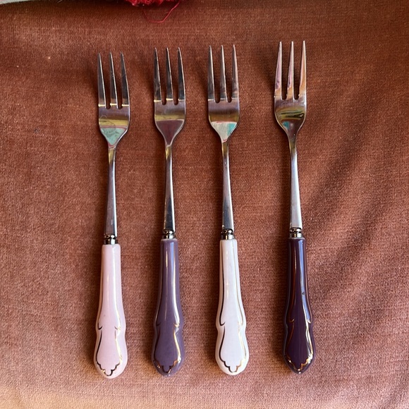 Marks & Spencer Dining Marks And Spencer Set Of 4 Small Cake Forks